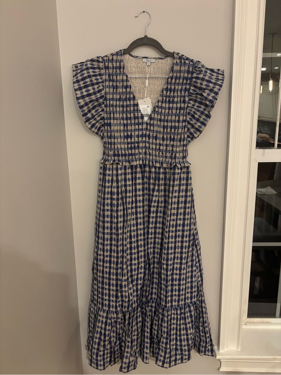 Rails Dresses & Skirts - Rails Blue and Cream Clementine Gingham Dress